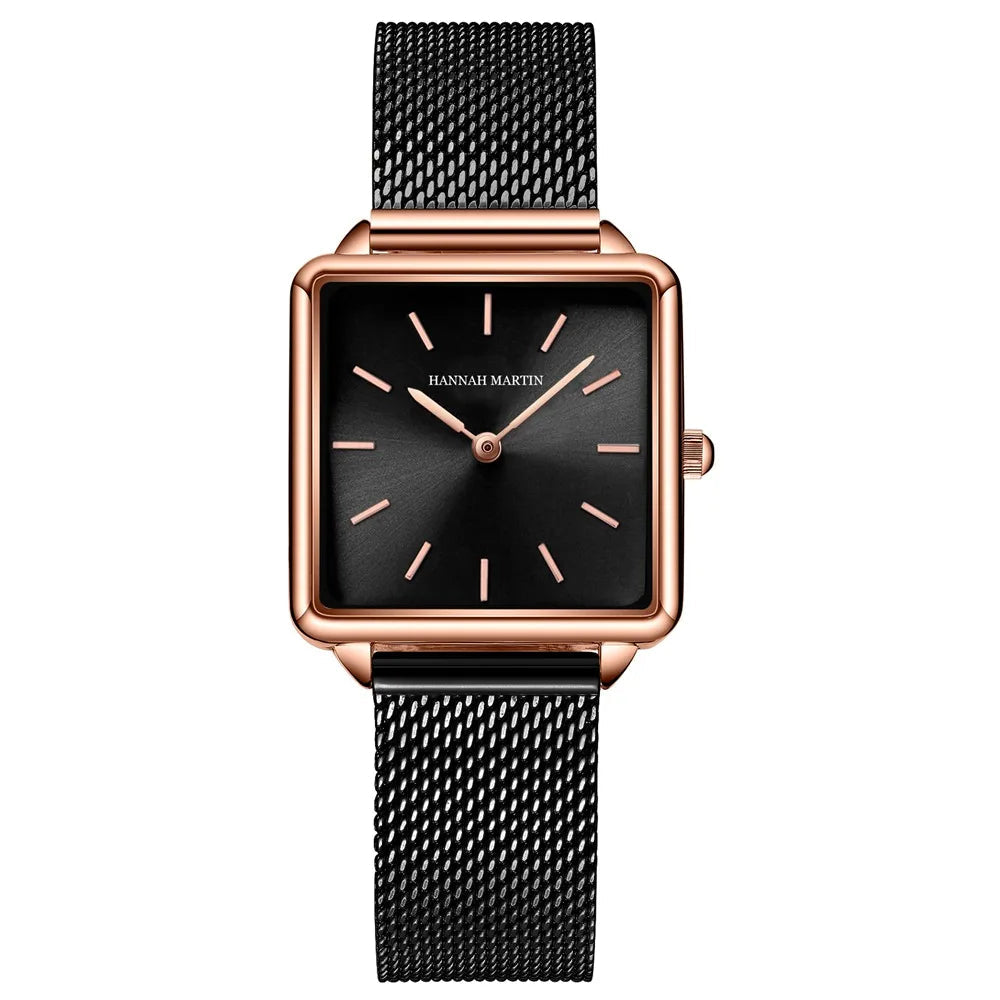 Reloj Hannah Martin Geometría Rosé