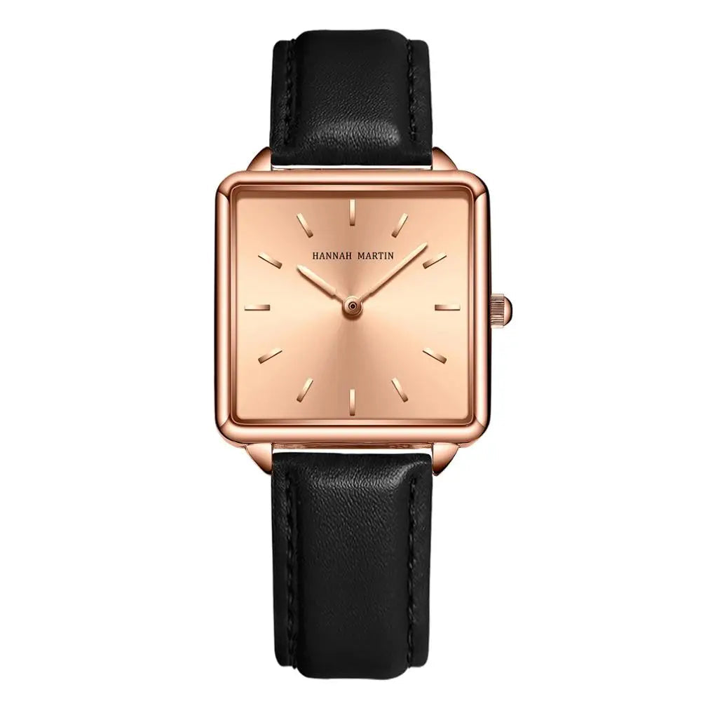 Reloj Hannah Martin Geometría Rosé