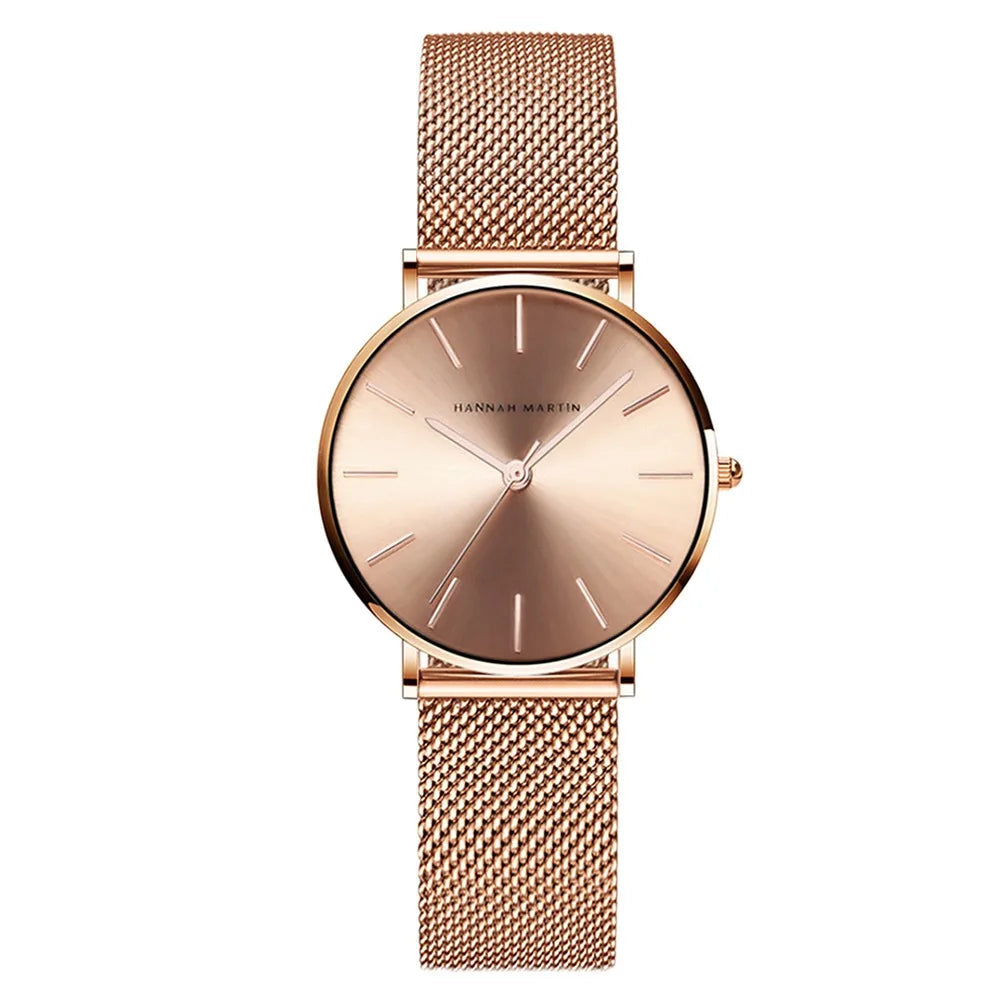 Reloj Hannah Martin Destello Dorado