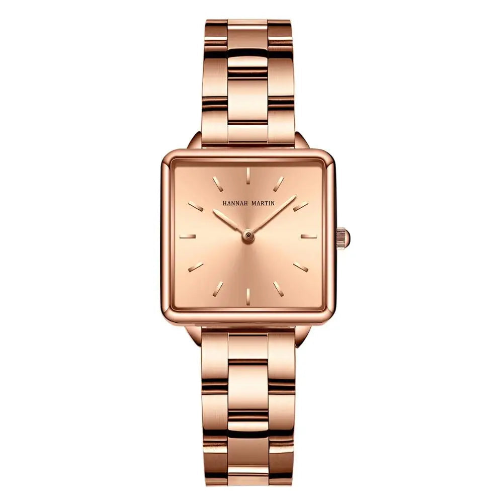 Reloj Hannah Martin Geometría Rosé