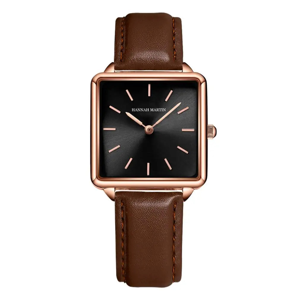 Reloj Hannah Martin Geometría Rosé