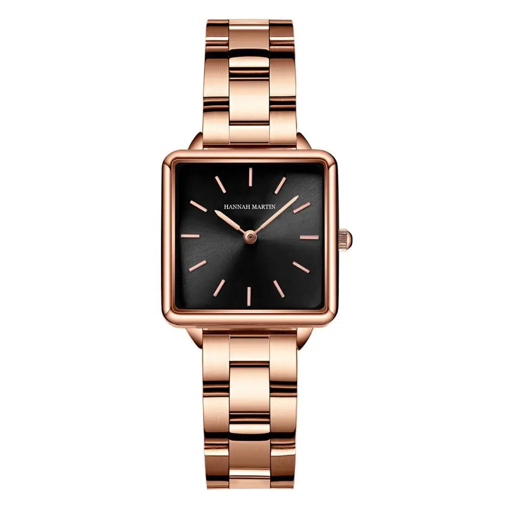 Reloj Hannah Martin Geometría Rosé