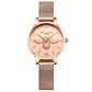 Reloj Hannah Martin Oro Rosa con pulsera de Abeja