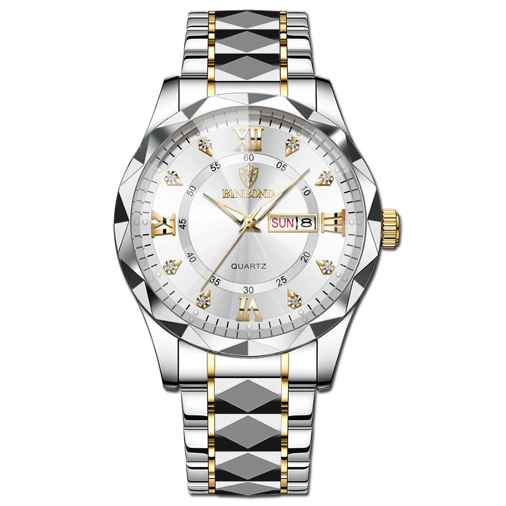 Reloj Diamond Bicolor